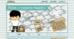 Desktop Screenshot of felipeopequenoviajante.com